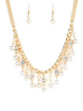 Paparazzi Necklace and Earrings Set (NS181)